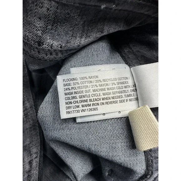 Universal Thread Pants Womens 16R Gray High Rise Sailor Wide Leg Relaxed Stretch - Picture 5 of 7